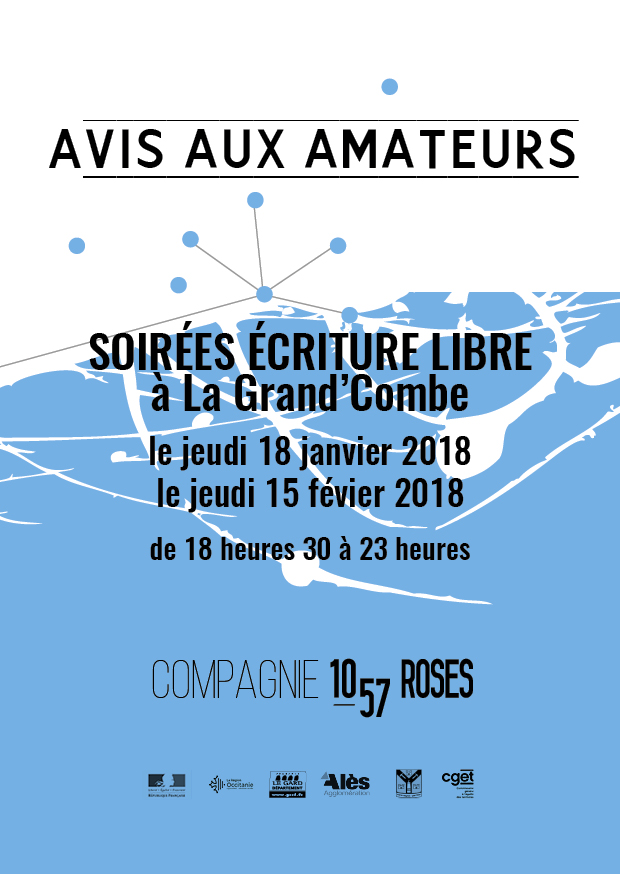 Trainance - LE 15 FÉVRIER 2018 : SOIRÉE ÉCRITURE LIBRE À LA GRAND'COMBE