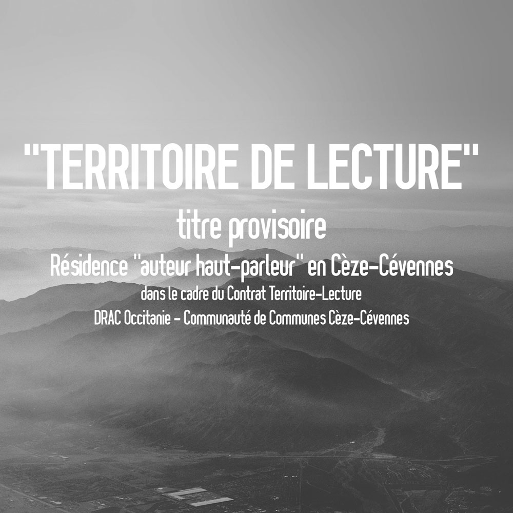 Trainance - Cèze-Cévennes TERRITOIRE DE LECTURE (titre provisoire)