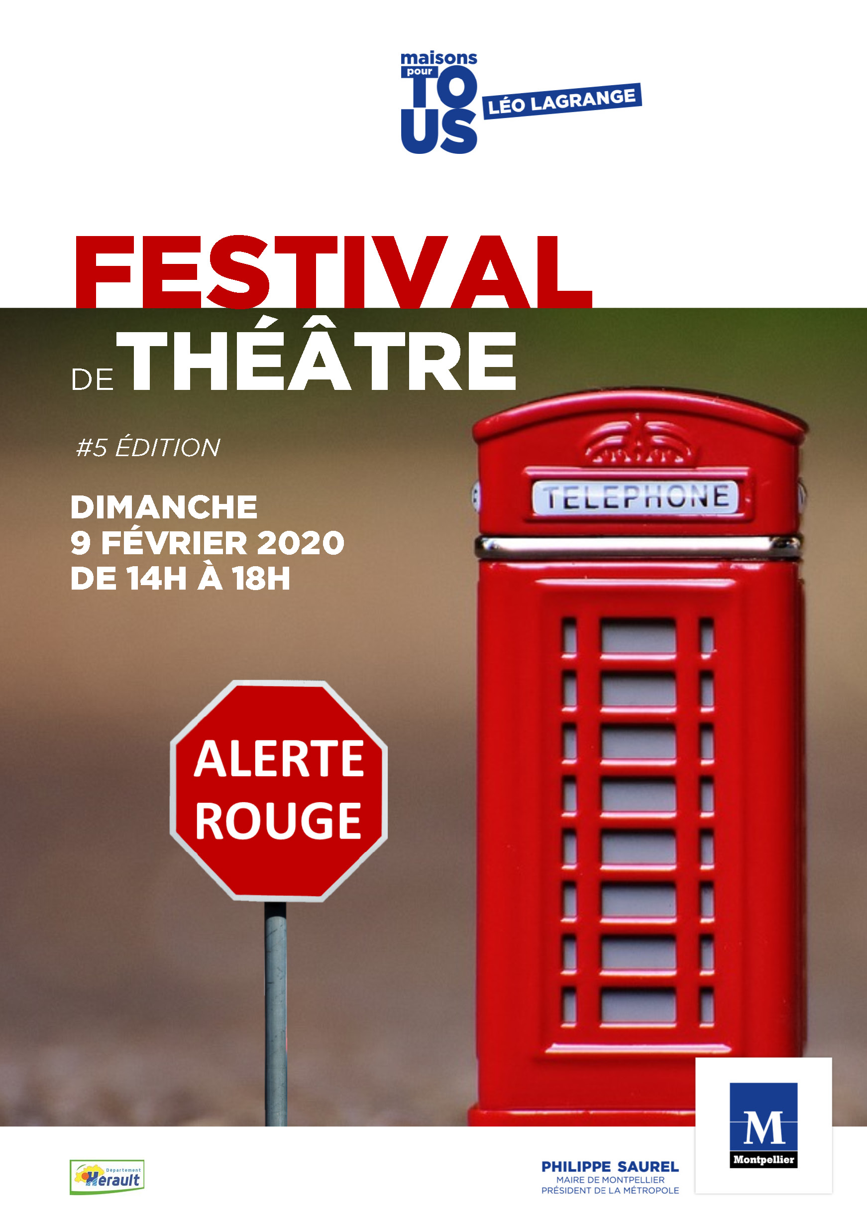Trainance - Jean Cagnard parrain du 5ème Festival de Théâtre Alerte Rouge