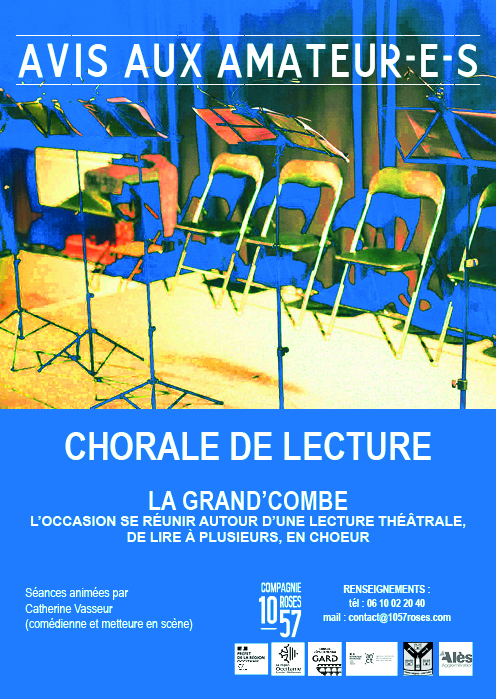 Trainance - 2023 : reprise de la CHORALE DE LECTURE à la Grand'Combe