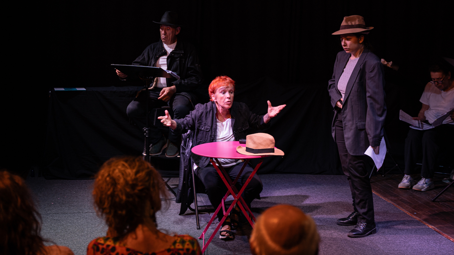 Trainance - Retour en images - restitution atelier Pas de Côté Théâtre - Saint-Ambroix - 7 juin 2025