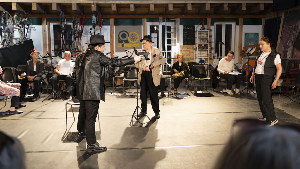 Trainance - Retour en images - restitution Chorale de lecture - La Combine - La Grand'Combe - le 8 juin 2025