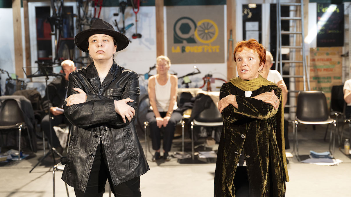 Trainance - Retour en images - restitution Chorale de lecture - La Combine - La Grand'Combe - le 8 juin 2025